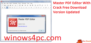 Master PDF Editor 5.8.33 Crack